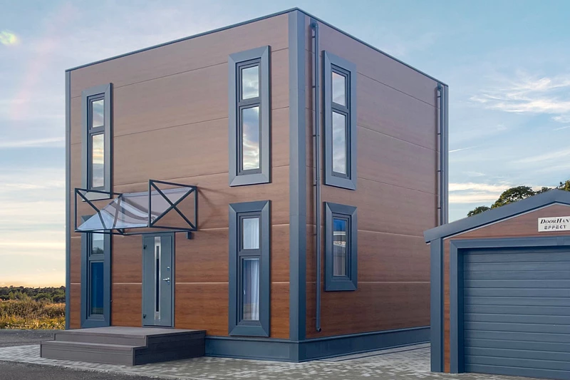 СОВРЕМЕННЫЙ ЖИЛОЙ МОДУЛЬНЫЙ ДОМ DOORHAN БЫСТРОЙ СБОРКИ